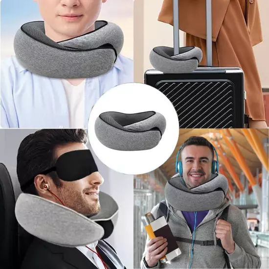 Travel Pillow,Neck Pillow for Traveling,Airplane Pillow Flight Pillow,360° Trave