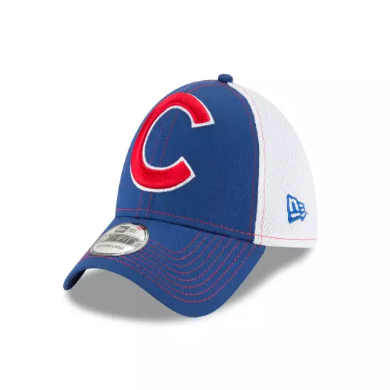 Chicago Cubs 39THIRTY Mega Team Neo Hat, Medium/Large