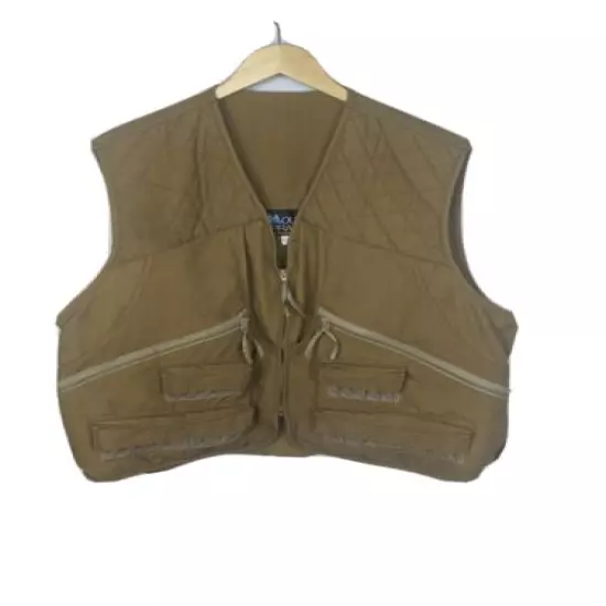 Mount'n Prairie Chukkar Vest Tan XLVintage Deer Pheasant Hunt Shotgun Rifle