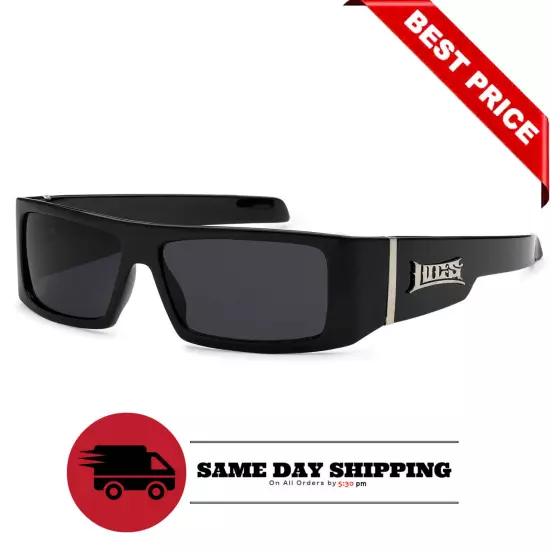 LOCS Hardcore Gangster Sunglasses Classic Lowrider Biker Cholo Designer Eyewear