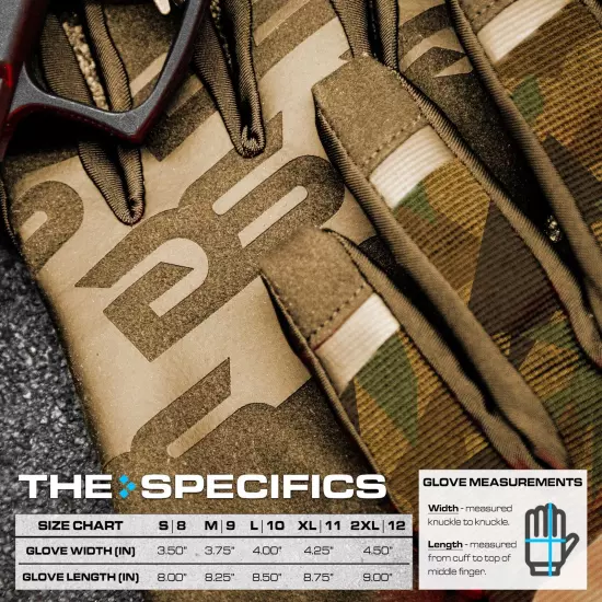 [Glove Station]The Impulse Full Finger Tactical Shooting Gloves Military Gear