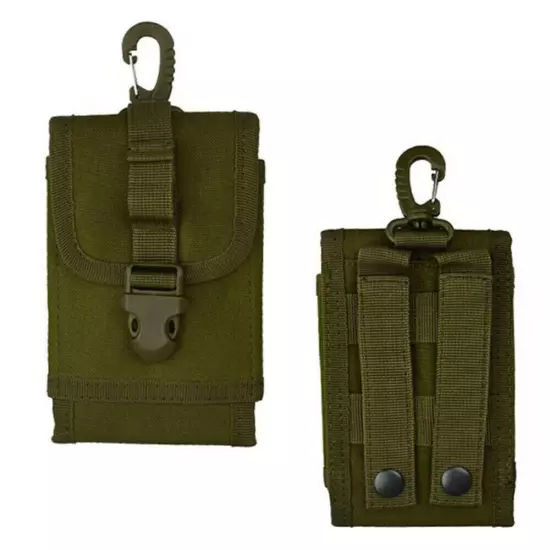 Tactical Military Universal Cell Phone Pack Bag Waist Belt Molle Pouch Holster