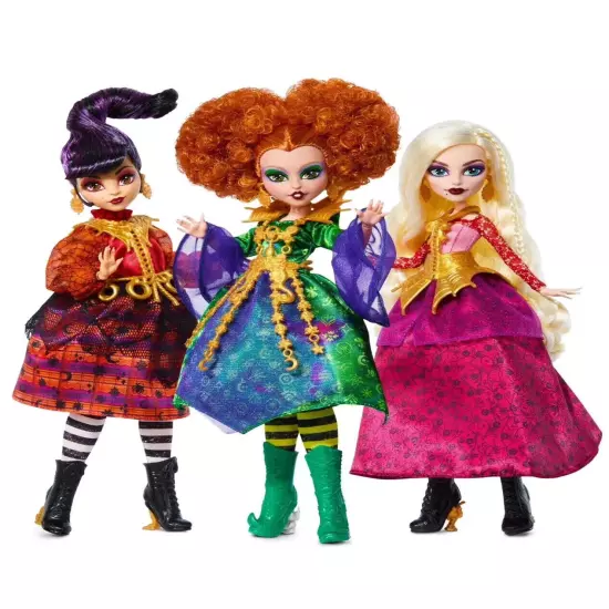 Monster High Disney's Hocus Pocus Skullector Dolls Sanderson Sisters - PRESALE