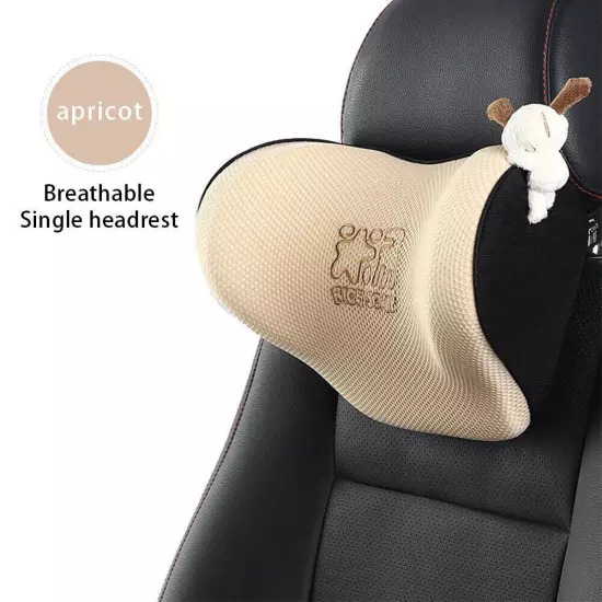 Car Headrest Neck Support Seat Lumbar Pillow Auto Protector Cushion Neck Pillow