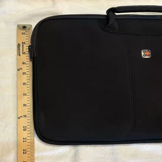 Swiss Gear Laptop Computer Tablet Carry Bag Case ~ Black NO Shoulder Strap