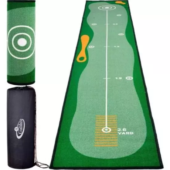 Gagalileo Golf Putting Green Putting Mats Golf Training Mat (make offer)