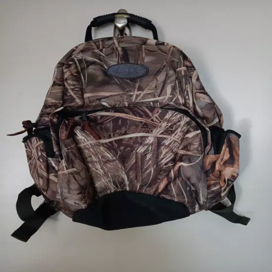 Boyt Wetland Camo Advantage Max 4 HD Backpack Zip Up Pockets Outdoors Camping