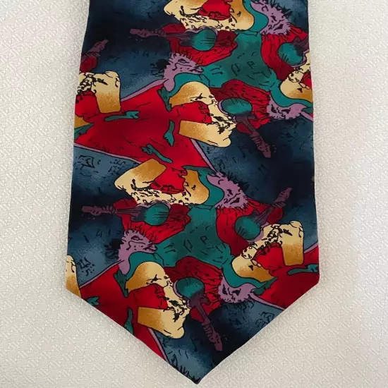 J Garcia Collection Collection Eight David Grisman Silk Necktie