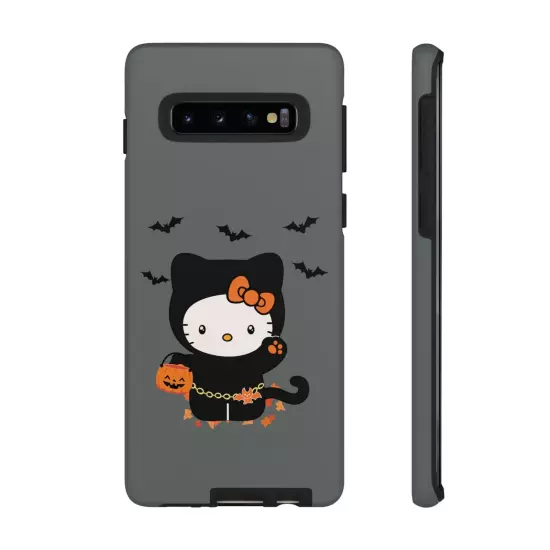 HALLOWEEN HELLO KITTY Phone Case, iPhone and Samsung Glossy Tough Phone Cases