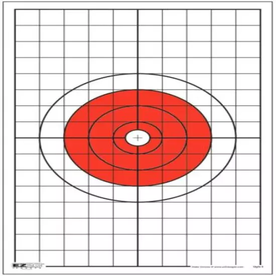 200 Genuine EZ2C Targets Five Popular Styles ~ 200 Targets Gun Airsoft Rifle