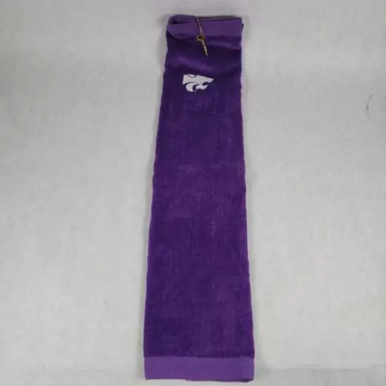 K-State KSU Wildcats Premium By Terry Collection White Golf Towel 100% Cotton