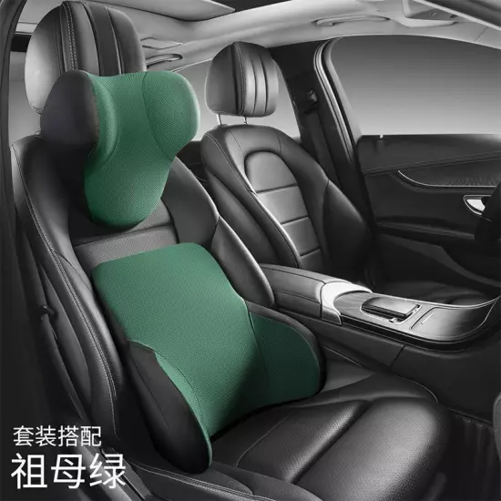 Neck Pillow Car Seat Pillow Support Auto Lumbar Cushion Headrest Lumbar Support