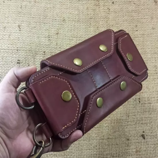 Clutch longer. Leathercraft. Handmade