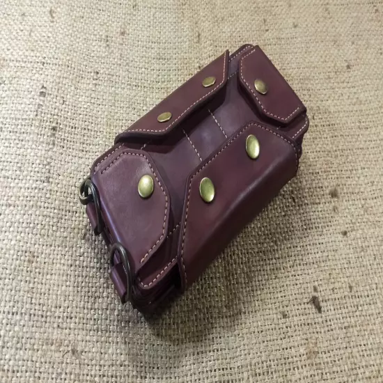 Clutch longer. Leathercraft. Handmade