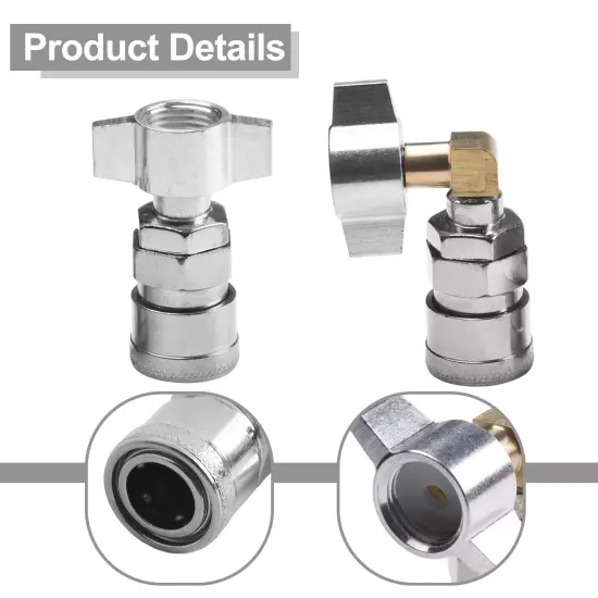 Pneumatic Connector Integrated FastConnect Straight Elbow Easy Installation