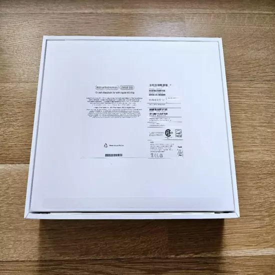 Brand New Apple MacBook Air 13 inch A3113 MRXV3LL/A EMPTY BOX ONLY M3 Midnight