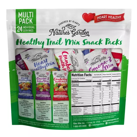 Nature's Garden Healthy Trail Mix Snack Pack - 28.8 oz