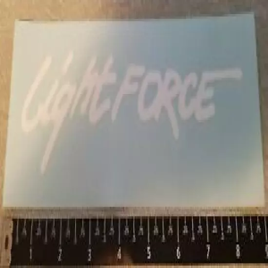 Lightforce Performance Lighting White Peel N' Stick OEM Sticker Decal Vinyl