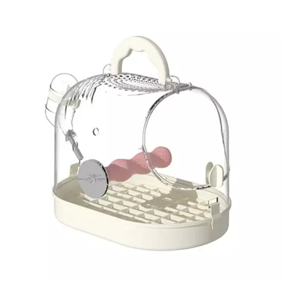 Indoor Outdoor Birdcage with Waterer Use Easy Observation Bird Carriers Box