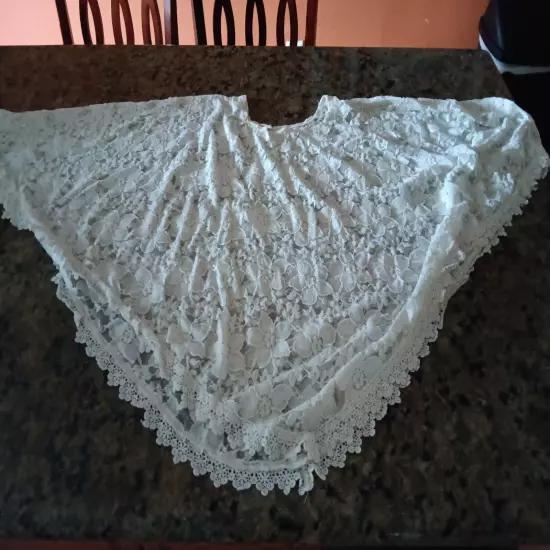 lace poncho