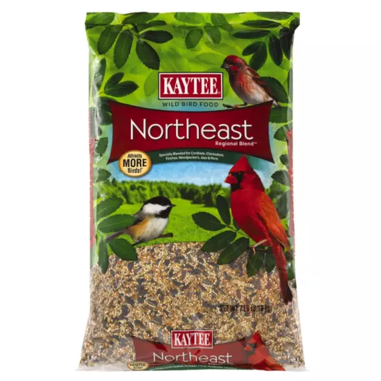 Kaytee Northeast Regional Wild Bird Blend, 7-Pound Bag