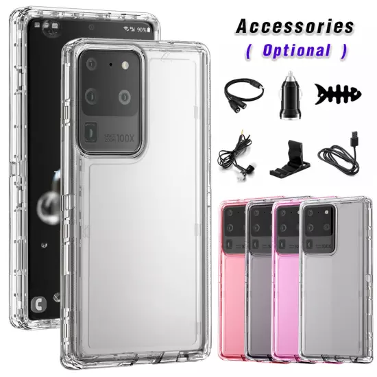 For Samsung Galaxy S20/S20+/S20 Ultra 5G Case Clear Phone Cover / Accessories