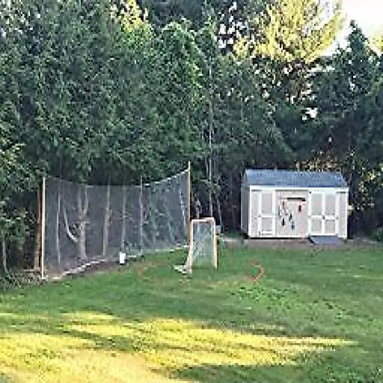 Golf Barrier Netting, Back Yard Golf Nets, Commercial Net 15 FT x 12 FT