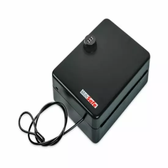 MobiSafe SL-8500 Portable Combination Car Gun Safe Black 3-Dial Combi-Cam