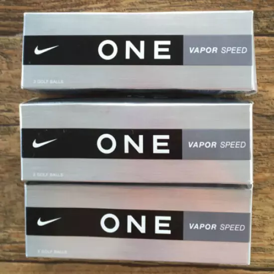 Nike One Vapor Speed Golf Balls x 9 (3 Sleeves)