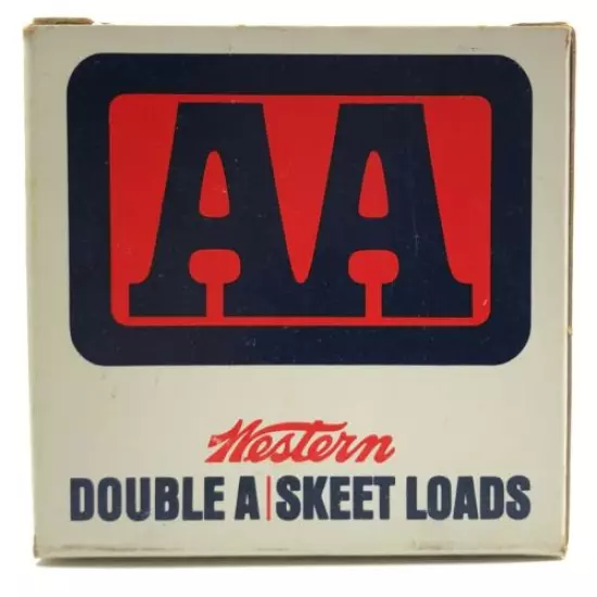 1971 Western Double A Skeet Loads 20 Ga EMPTY Ammo Box 5876-Q