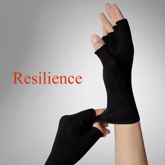 EvridWear Men Women Merino Wool Knit Liner Gloves Finger/Fingerless/Touchscreen