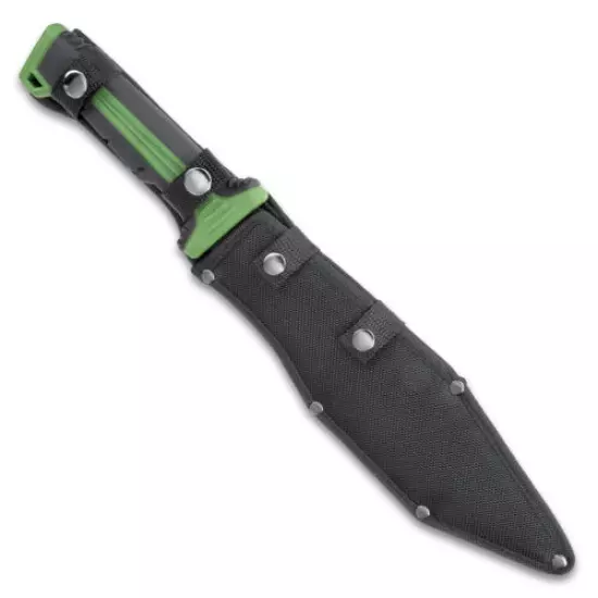 16" USMC TACTICAL HUNTING SURVIVAL RAMBO FIXED BLADE MACHETE KNIFE Camping Axe