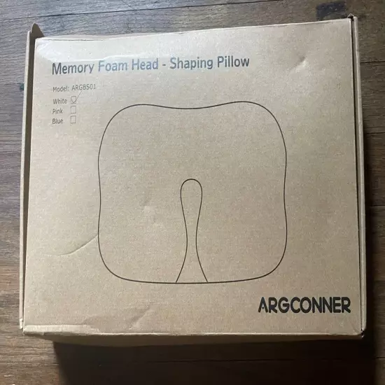 Memory Foam Head Shaping Pillow New