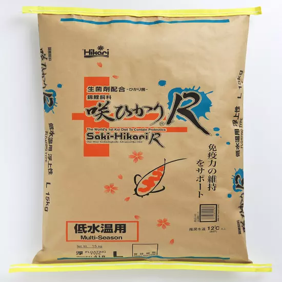 Saki-Hikari R Multi Season L Maintaining immunity FLOATING Koi Food 33 lbs 15kg