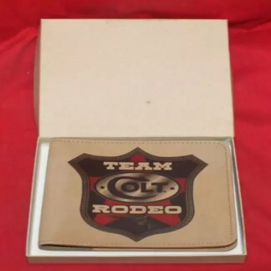 COLT FIREARMS FACTORY Team Rodeo Leather CD Case