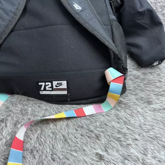 Nike 72 Swoosh Logo Backpack Bag With Sunglass Case Color Logo