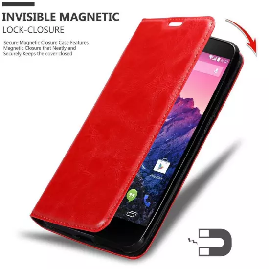 Case for LG Google NEXUS 5 Cover Protection Book Wallet Magnetic Book