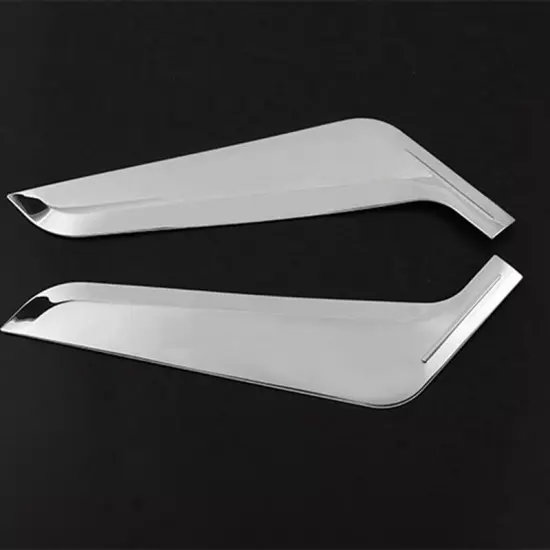 1Pair Chrome Stainless Steel Car Side Trim Accessories for- 5 Series F107864