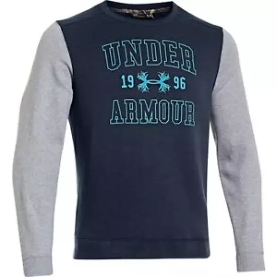  UNDER ARMOUR 1248193-469 ESTABLISHED CREW CADET SIZE MD/M