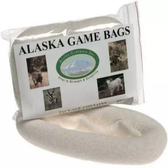 Alaska Game Transport Bags 48" Rolled Single Quarter Deer Sheep Anelope DSC148