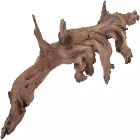 4 SIZES Aquarium Sinkable Driftwood Fish Tank Decoration High Quality Wood