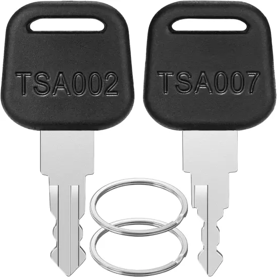 Key for TSA, 2 Keys for TSA007 TSA002 Master Luggage Keys Compatible with Luggag