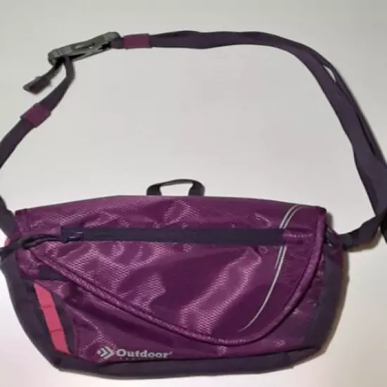 Outdoor Products Marilyn Waist Sling Pack Hiking Travel Multi-purpose Purple 