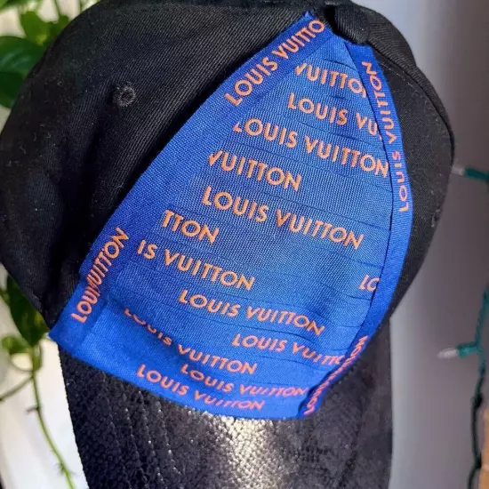 Louis Vuitton Ribbon Embellished Hat