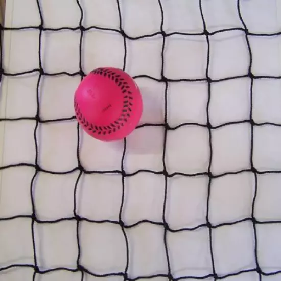  Baseball Pickleball Black Square Mesh Sport 2" Nylon #18 Netting 155' X 2 1/2'