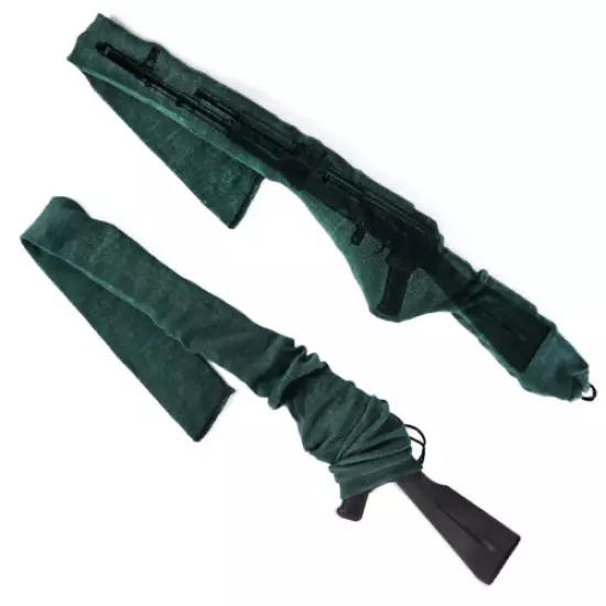 4pcs 52" Gun Rifle Sock Gun Sleeve Silicone Treated Storage Bag Cover Hunting