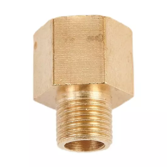 Brass For BSP-NPT Adapter 1/8" Male For BSPT To 1/4" Female Brass Fitting Tool