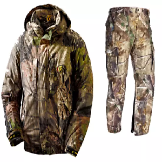 Scent Blocker Outfitter Camo Hunting Suit Jacket & Pants, MOC, Medium