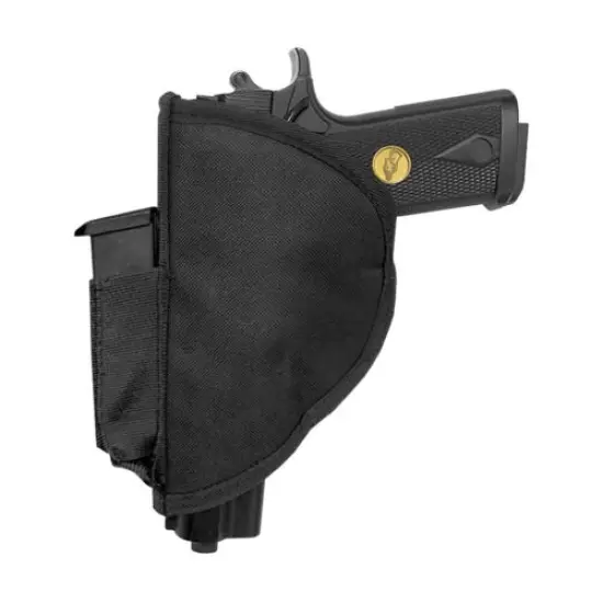 Stealth Gun Safe Pistol Holster XL Hook & Loop Handgun Storage Solution