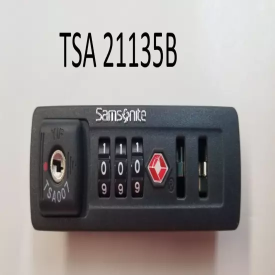 Samsonite Pixelcube Luggage Replacement Part TSA Combination Lock TSA21135B